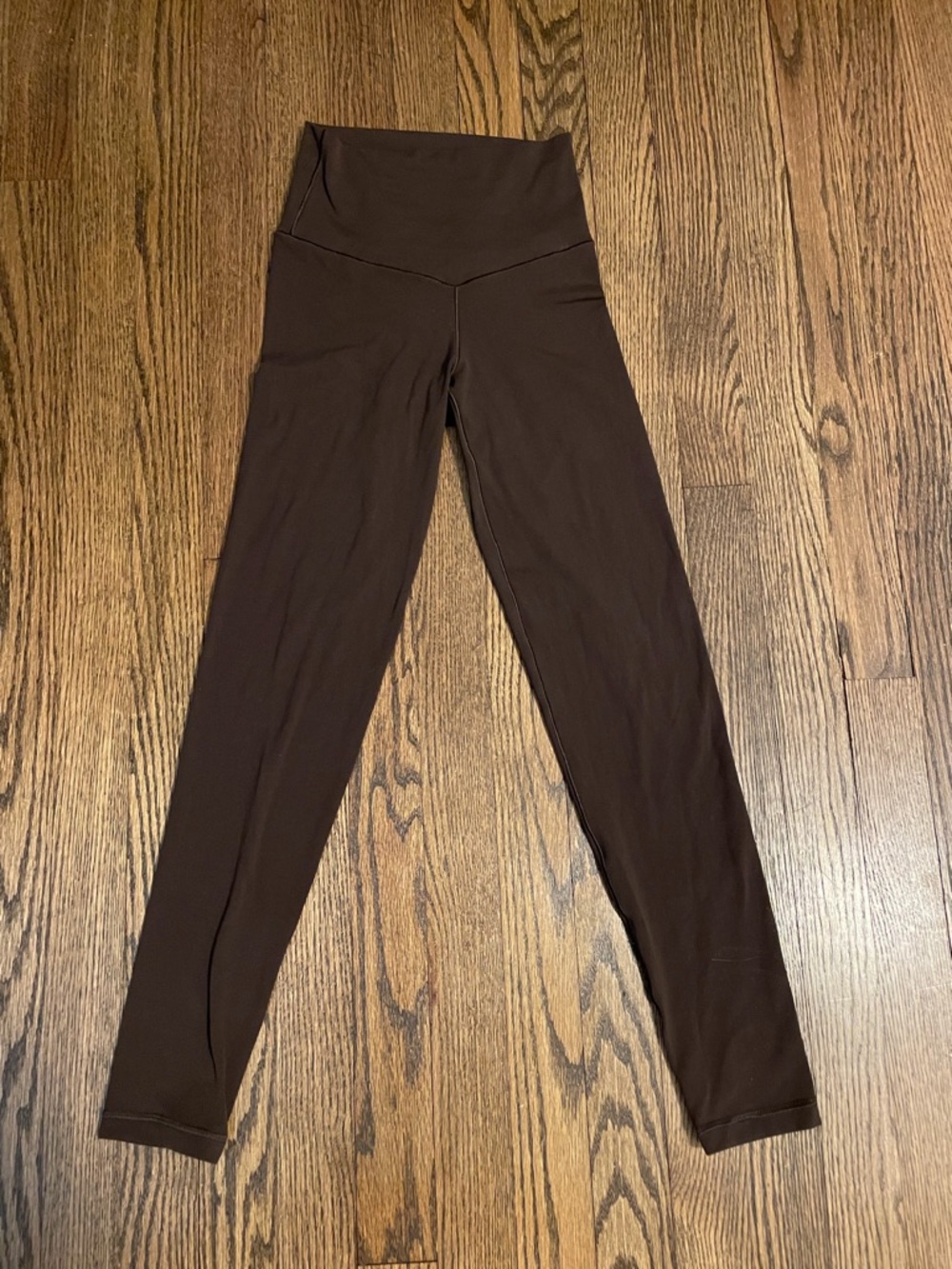 aerie High-Waist Brown V-Front Leggings